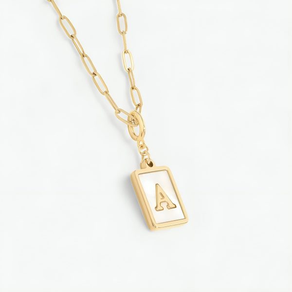 Initial Glow Necklace
